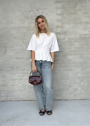 Inez tee Bright White Gestuz 